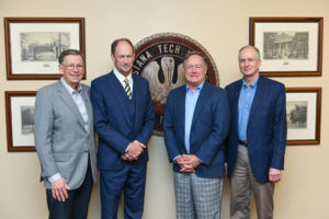 Hunt Forest Products commits $500,000 to Forest Products Innovation Center. Photograph by Emerald McIntyre/Louisiana Tech University