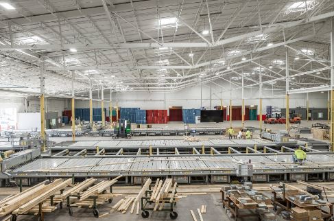US LBM New Building Materials Distribution Yard