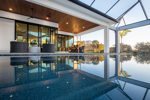 John Cannon Homes, Adelaide model, Sarasota FL, WGA SGD770 Sliding Glass Door (Photo: Business Wire)