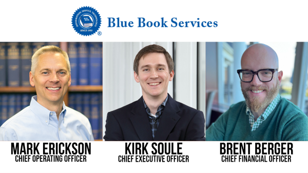 Photo of New Blue Book Services Leadership