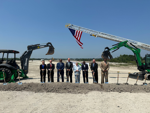 Enviva's President and CEO, Thomas Meth, along with Governor Kay Ivey, and other county and state officials, broke ground today on its forthcoming Epes plant under construction in Sumter County, AL. (Photo: Business Wire)
