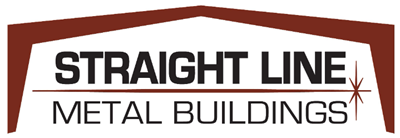 Straight Line Metal Buildings Logo