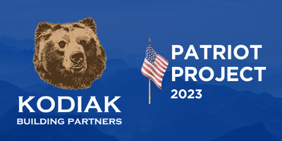 Kodiak Building Partners - Patriot Project 2023 - Logo