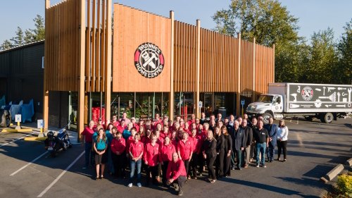 Photo of Brownes Home Center Grand Reopening (photo credit: Fox and Fern Photography)