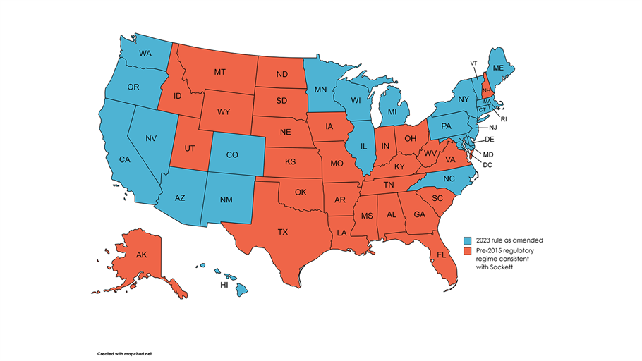 Waters of the United States Map