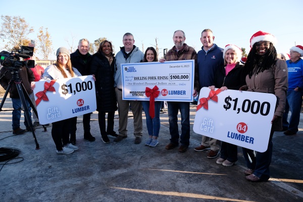 84 Lumber Donates $100,000 on ‘Good Morning America’ to Help Rebuild Rolling Fork, Mississippi