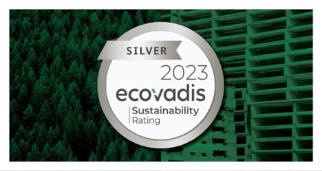 Silver Ecovadis Sustainability Rating