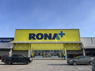 The RONA+ banner has arrived in Québec