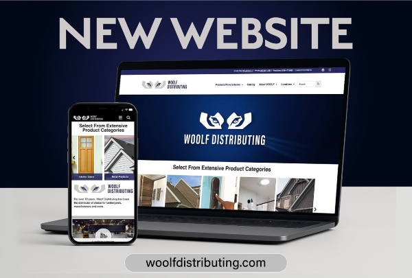 Woolf Distributing's upgraded digital platform provides customers with an enhanced user experience, featuring intuitive navigation, detailed product information, and the convenience of 24/7 online quoting and ordering.