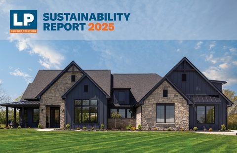 LP Building Solutions releases 2025 Sustainability Report which highlights achievements in product innovation, safety, and responsible operations