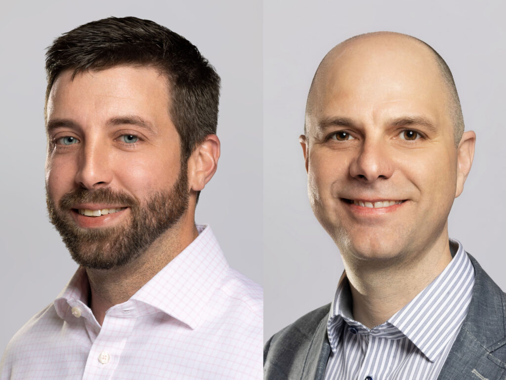 Matt Holt and Alexandre Ouellette