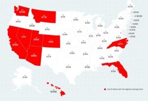 Source: CoreLogic Q1 2022. Mississippi, South Dakota, Vermont and West Virginia have insufficient equity data to report at this time. Note: This data only includes properties with a mortgage. Non-mortgaged properties are, by definition, not included.