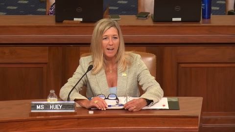 NAHB First Vice Chairman Alicia Huey testifies before the House Ways and Means Committee.