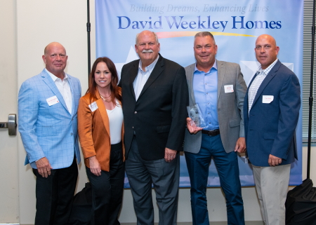 David Weekley Preferred Partner Award: 84 Lumber