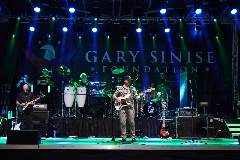 Gary Sinise and his Lt. Dan Band