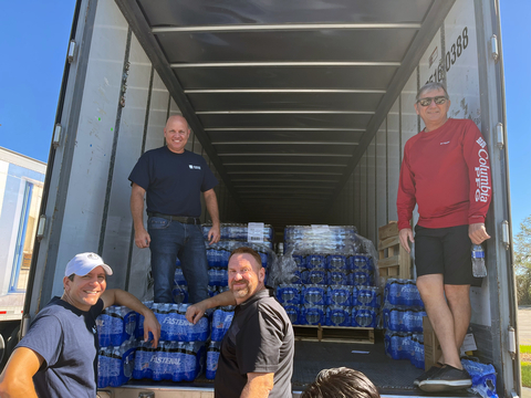 PGT Innovations relief efforts in Venice and Fort Myers